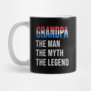 Grand Father Paraguayan Grandpa The Man The Myth The Legend - Gift for Paraguayan Dad With Roots From  Paraguay Mug